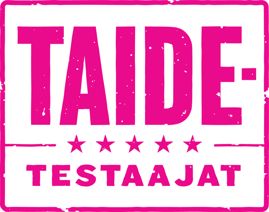 Taidetestaajat logo