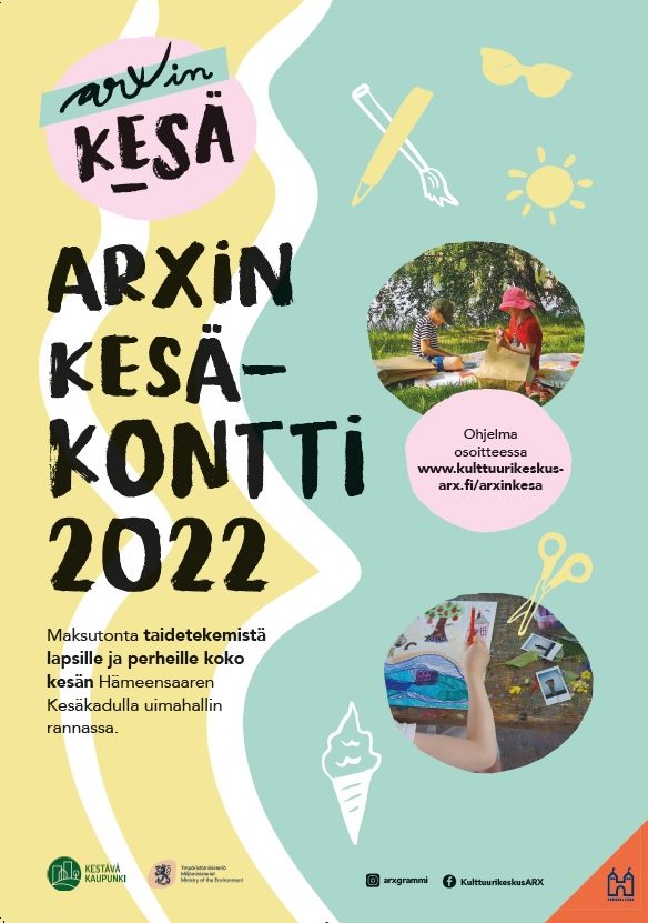 ARXin kesäkontin juliste 2022